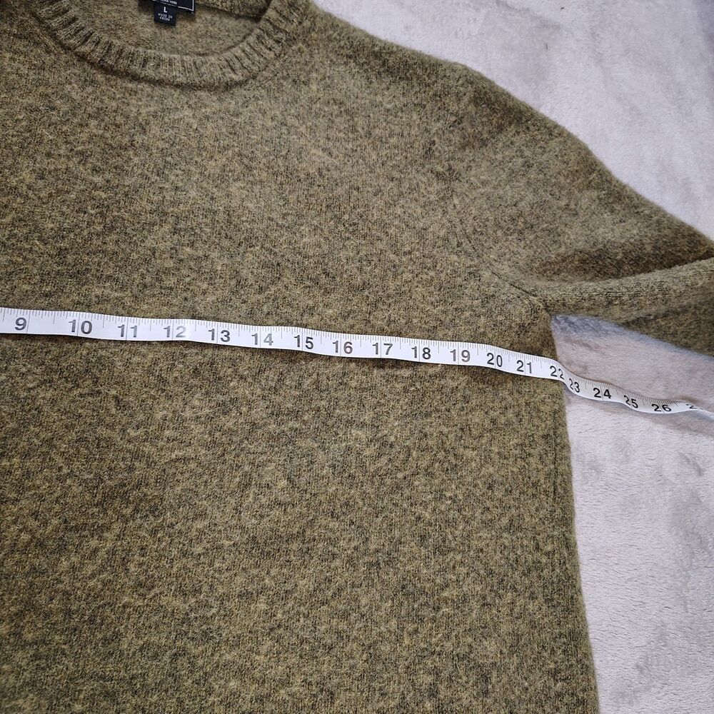 Todd Snyder Wool Sweater Size Large Italian Yarn Minimalist Classic Capsule - Picture 7 of 7